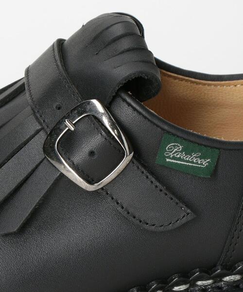 Paraboot(パラブーツ)の「<PARABOOT>NYONS PONY レザーシューズ(ドレスシューズ・レディース・ブラック・4/5/4h/3h/3)」の6枚目の写真