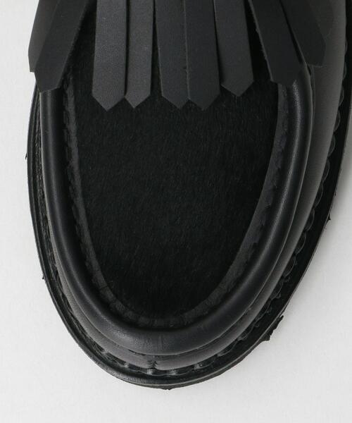 Paraboot(パラブーツ)の「<PARABOOT>NYONS PONY レザーシューズ(ドレスシューズ・レディース・ブラック・4/5/4h/3h/3)」の2枚目の写真