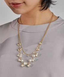 Dorry Doll（ドリードール）の「ランダムパールミックス ２連ロングネックレス（ネックレス）」