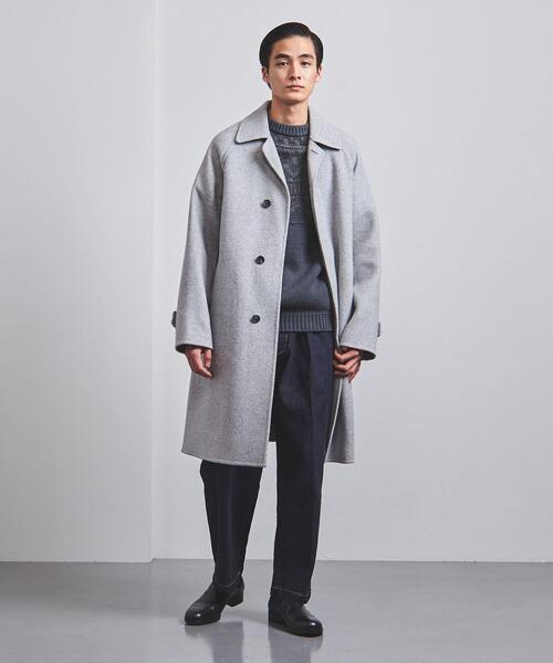 UNITED ARROWS(ユナイテッドアローズ)の「<UNITED ARROWS> フェアアイル クルーネック ニット(ニット/セーター・メンズ・ベージュ/ダークグレー・S/M/L)」の8枚目の写真