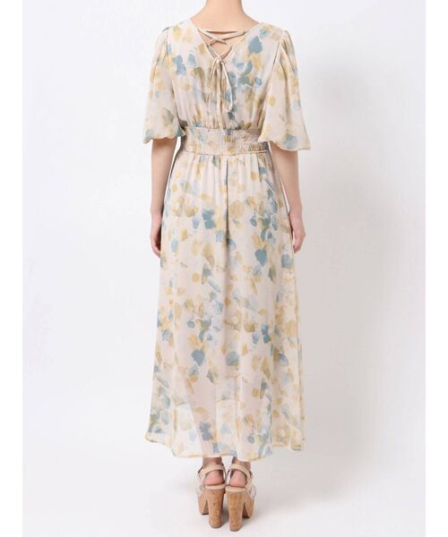 dazzlin（ダズリン）の「ウォーターカラーシフォンワンピース（ワンピース・レディース・ベージュ/ピンク/イエロー/ブルー・FREE）」の21枚目の写真