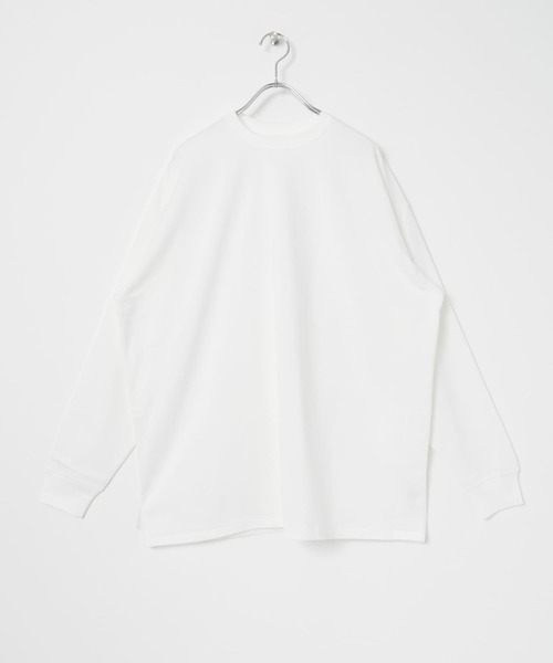 MAISON EUREKA(メゾンエウレカ)の「MAISON EUREKA GIZA COTTON LONG-SLEEVE PACK T-SHIRT(Tシャツ/カットソー・レディース・ホワイト/マスタード・SMALL)」の12枚目の写真