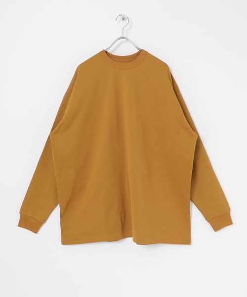 MAISON EUREKA(メゾンエウレカ)の「MAISON EUREKA GIZA COTTON LONG-SLEEVE PACK T-SHIRT(Tシャツ/カットソー・レディース・ホワイト/マスタード・SMALL)」の13枚目の写真