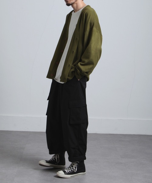 UNCORD（アンコード）の「【UNCORD】90's Knit Cardigan/ニットカーディガン（カーディガン/ボレロ・メンズ・ブラウン/ネイビー/グレー/カーキ/ブラック・MEDIUM/LARGE/X-LARGE）」の10枚目の写真