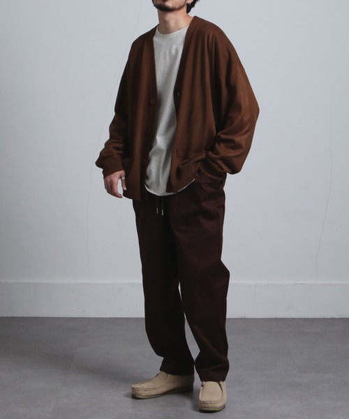 UNCORD（アンコード）の「【UNCORD】90's Knit Cardigan/ニットカーディガン（カーディガン/ボレロ・メンズ・ブラウン/ネイビー/グレー/カーキ/ブラック・MEDIUM/LARGE/X-LARGE）」の11枚目の写真