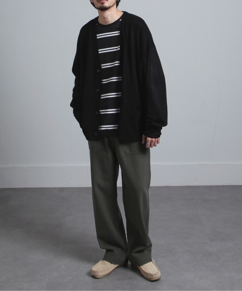 UNCORD（アンコード）の「【UNCORD】90's Knit Cardigan/ニットカーディガン（カーディガン/ボレロ・メンズ・ブラウン/ネイビー/グレー/カーキ/ブラック・MEDIUM/LARGE/X-LARGE）」の14枚目の写真