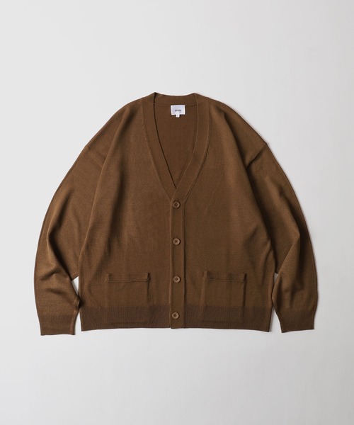 UNCORD（アンコード）の「【UNCORD】90's Knit Cardigan/ニットカーディガン（カーディガン/ボレロ・メンズ・ブラウン/ネイビー/グレー/カーキ/ブラック・MEDIUM/LARGE/X-LARGE）」の16枚目の写真