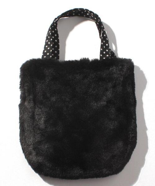 agnes b.（アニエスベー）の「UAO3 E SAC エコファーハンドバッグ 