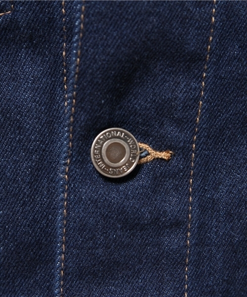 GIORDANO（ジョルダーノ）の「[GIORDANO]デニムＧジャン（デニムジャケット・レディース・ホワイト/インディゴブルー/ネイビー・FREE）」の11枚目の写真