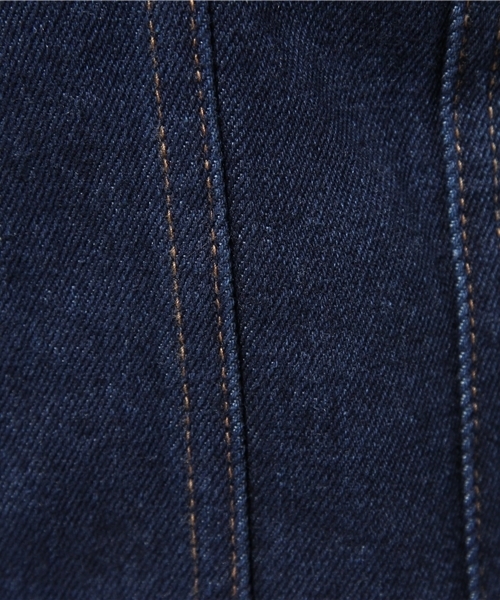 GIORDANO（ジョルダーノ）の「[GIORDANO]デニムＧジャン（デニムジャケット・レディース・ホワイト/インディゴブルー/ネイビー・FREE）」の5枚目の写真