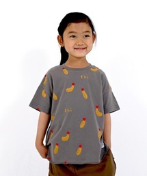 nicohrat（ニコフラート）の「nicohrat/ニコフラート えびフライビッグTシャツ（Tシャツ/カットソー・キッズ）」