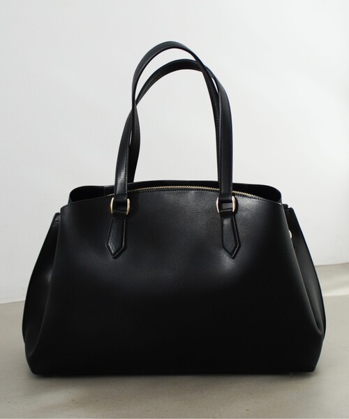 UNTITLED（アンタイトル）の「◆2WAYラージトートバッグ（トートバッグ・レディース・ブラック/サンドベージュ/ナチュラル・00）」の2枚目の写真