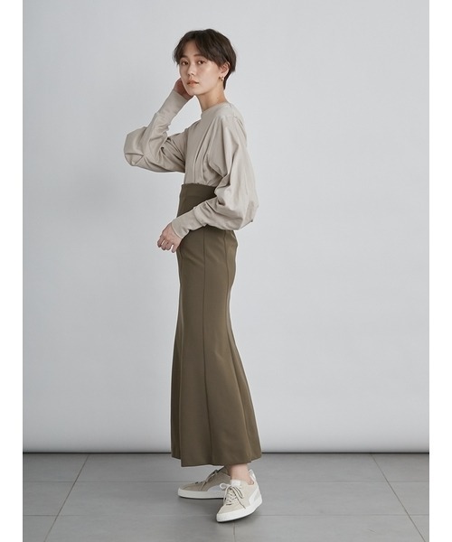 emmi（エミ）の「【emmi atelier】カットドッキングワンピース