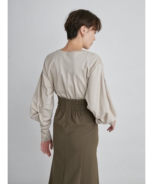 emmi（エミ）の「【emmi atelier】カットドッキングワンピース
