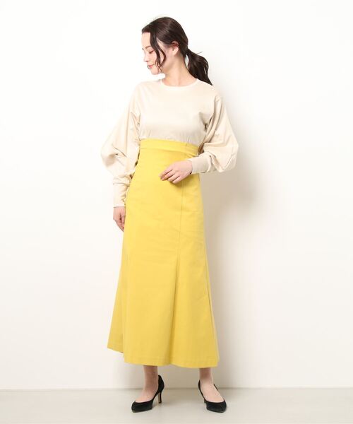emmi（エミ）の「【emmi atelier】カットドッキングワンピース