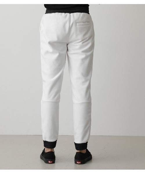 AZUL by moussy（アズールバイマウジー）の「FLEECE LINE PANTS/フリースラインパンツ（その他パンツ・メンズ・ブラック/ホワイト系その他・MEDIUM/LARGE）」の6枚目の写真