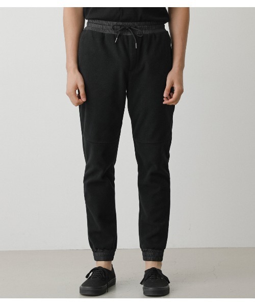 AZUL by moussy（アズールバイマウジー）の「FLEECE LINE PANTS/フリースラインパンツ（その他パンツ・メンズ・ブラック/ホワイト系その他・MEDIUM/LARGE）」の13枚目の写真