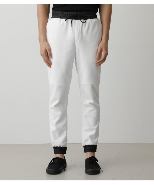 AZUL by moussy（アズールバイマウジー）の「FLEECE LINE PANTS/フリースラインパンツ（その他パンツ・メンズ・ブラック/ホワイト系その他・MEDIUM/LARGE）」の20枚目の写真
