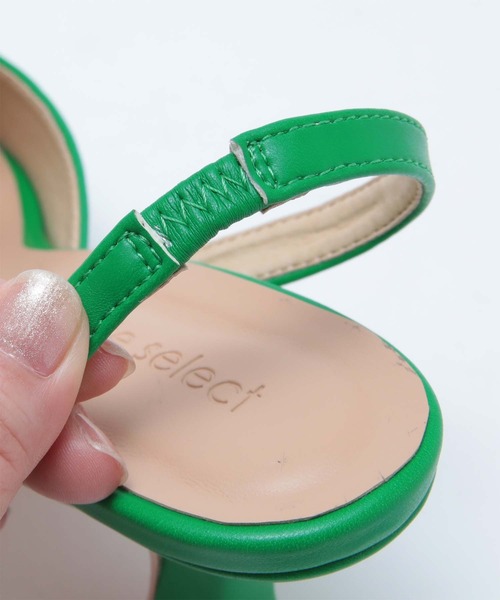 titivate（ティティベイト）の「ポインテッドトゥミュールサンダル（サンダル・レディース・オレンジ/ブラック/アイボリー/グリーン・S/LL/M/L）」の21枚目の写真