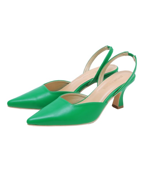 titivate（ティティベイト）の「ポインテッドトゥミュールサンダル（サンダル・レディース・オレンジ/ブラック/アイボリー/グリーン・S/LL/M/L）」の18枚目の写真