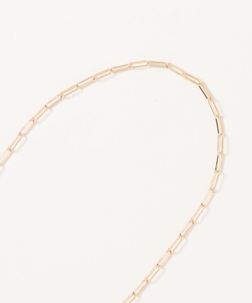 Q(キュー)の「チェーンマンテルネックレス(ネックレス・レディース・ゴールド/シルバー・ONE SIZE/ONESIZE)」の5枚目の写真
