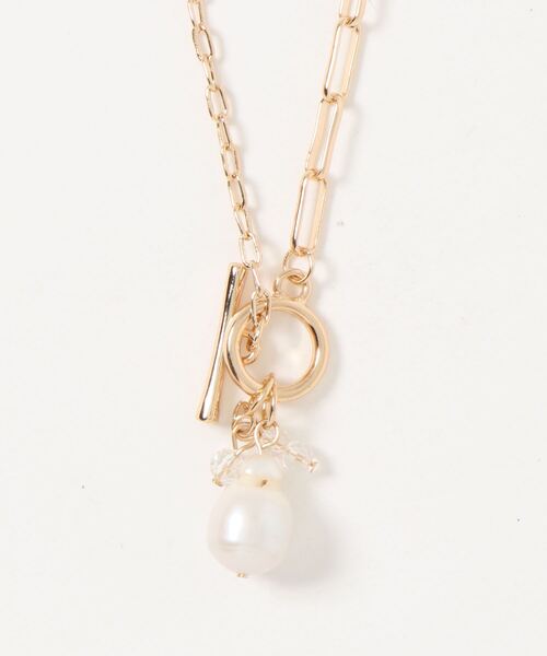 Q(キュー)の「チェーンマンテルネックレス(ネックレス・レディース・ゴールド/シルバー・ONE SIZE/ONESIZE)」の7枚目の写真