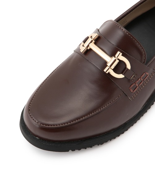 ROPE' PICNIC(ロペピクニック)の「【一部店舗限定】晴雨兼用/洗えるビットローファー(ローファー・レディース・ブラック/ブラウン・25.0cm/24.0cm/24.5cm/23.0cm/23.5cm)」の6枚目の写真