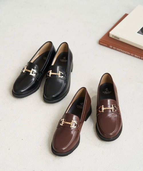 ROPE' PICNIC(ロペピクニック)の「【一部店舗限定】晴雨兼用/洗えるビットローファー(ローファー・レディース・ブラック/ブラウン・25.0cm/24.0cm/24.5cm/23.0cm/23.5cm)」の9枚目の写真