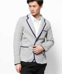 UNION STATION | パイピングジャージージャケット(テーラードジャケット)