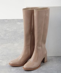 JEANASIS（ジーナシス）の「エナメルロングブーツ（ブーツ・レディース）」
