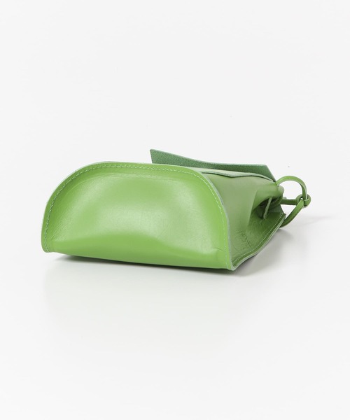 MARROW マロウ BENT POUCH - LIME MARROW（マロウ）の「MARROW BENT POUCH（ショルダーバッグ）」 - WEAR