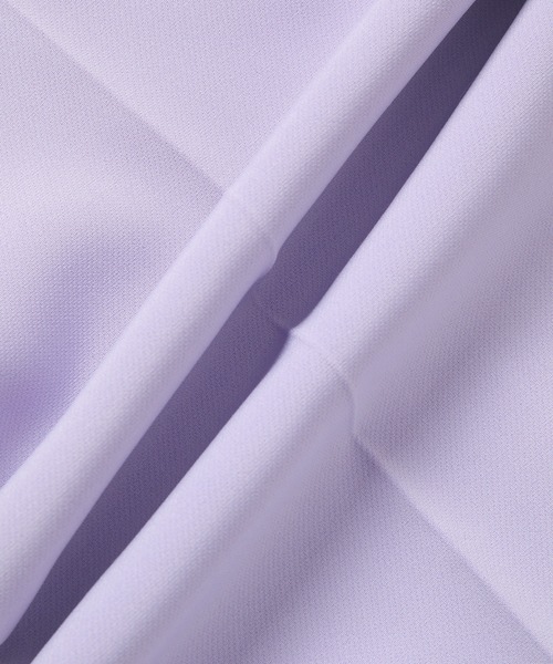 ADAM ET ROPE'（アダムエロペ）の「【WEB限定】スリムフレアーカラーパンツ（その他パンツ・レディース・ブラック/パープル/ピンク/イエロー・38/36）」の5枚目の写真