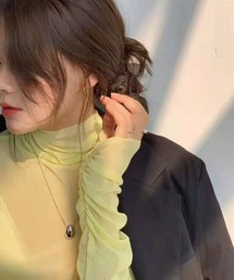 CORNERS | カラーシアーハイネック(Tシャツ/カットソー)