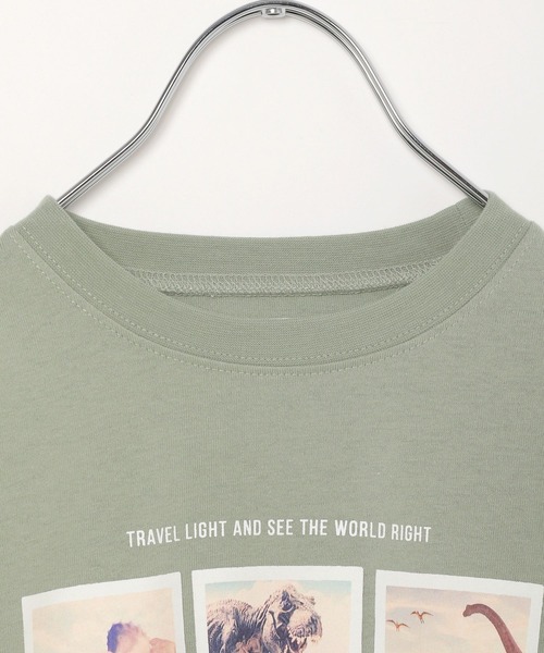 GLOBAL WORK（グローバルワーク）の「キッズ/ヘビロッTEEグラフィック長袖/264303（Tシャツ/カットソー・キッズ・ホワイト/ブラック/グレー/オフホワイト/カーキ/ダークグレー・110cm/120cm/130cm/140cm/150cm/160cm/100cm）」の10枚目の写真