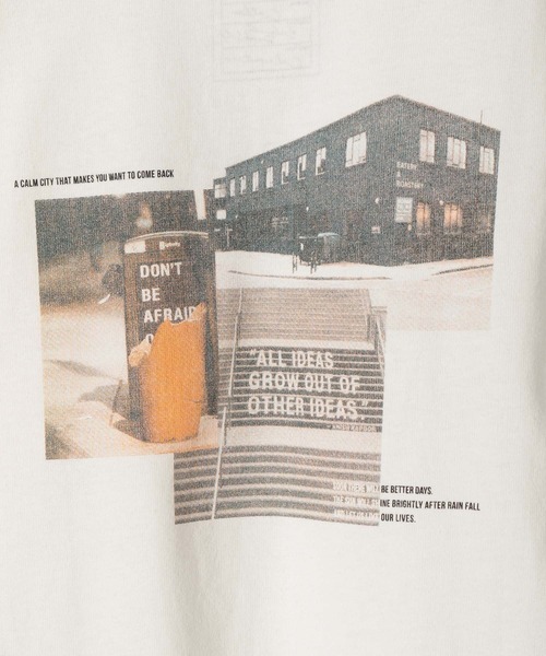 GLOBAL WORK（グローバルワーク）の「キッズ/ヘビロッTEEグラフィック長袖/264303（Tシャツ/カットソー・キッズ・ホワイト/ブラック/グレー/オフホワイト/カーキ/ダークグレー・110cm/120cm/130cm/140cm/150cm/160cm/100cm）」の11枚目の写真