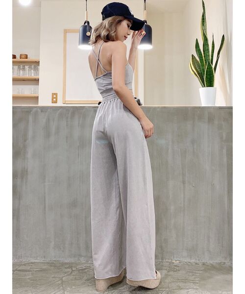 GYDA(ジェイダ)の「【セットアップ着用可】PROCESSINGワイドパンツ(その他パンツ・レディース・チャコールグレー/ベージュ/ネイビー・FREE)」の7枚目の写真