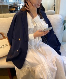 one after another NICE CLAUP | 【ZOZO先行予約】ゴールドボタンテーラードジャケット(テーラードジャケット)