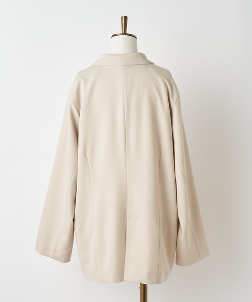one after another NICE CLAUP（ワンアフターアナザーナイスクラップ）の「ゴールドボタンテーラードジャケット（テーラードジャケット・レディース・ネイビー/アイボリー/ブルーグレー・FREE）」の19枚目の写真