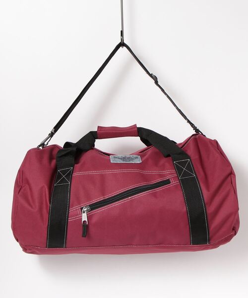 E.TOKYO（イートーキョー）の「E.TOKYO /ロールボストンバッグ 【旅行・トラベル】 (MKS9962)（ボストンバッグ・レディース・グリーン/ワイン・FREE）」の2枚目の写真