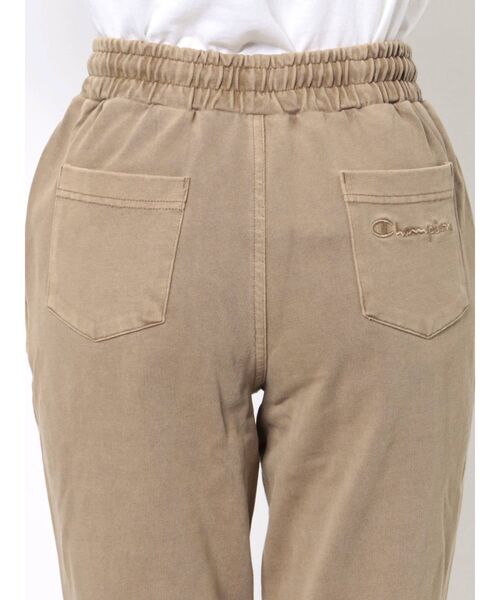 GYDA(ジェイダ)の「【セットアップ着用可】champion ピグメントスウェットパンツ(スウェットパンツ・レディース・チャコールグレー/ベージュ/オリーブ・FREE)」の9枚目の写真