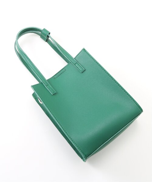 frames RAY CASSIN（フレームスレイカズン）の「スルーハンドルクリアマルチショルダー（ショルダーバッグ・レディース・イエロー/グリーン/ブラウン・FREE）」の14枚目の写真