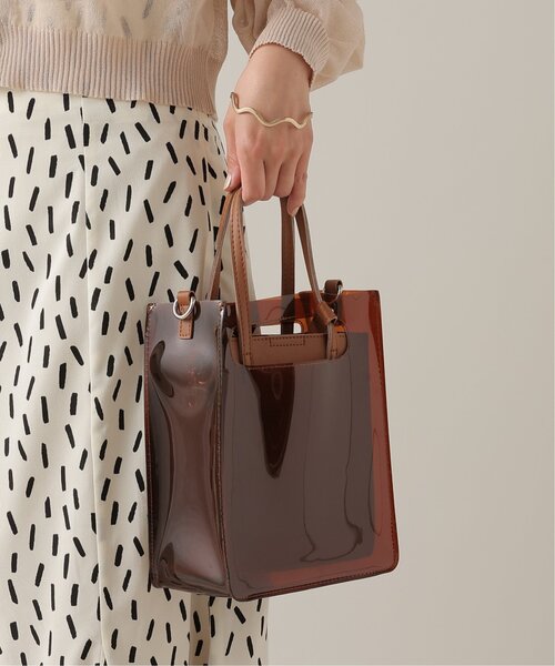 frames RAY CASSIN（フレームスレイカズン）の「スルーハンドルクリアマルチショルダー（ショルダーバッグ・レディース・イエロー/グリーン/ブラウン・FREE）」の9枚目の写真