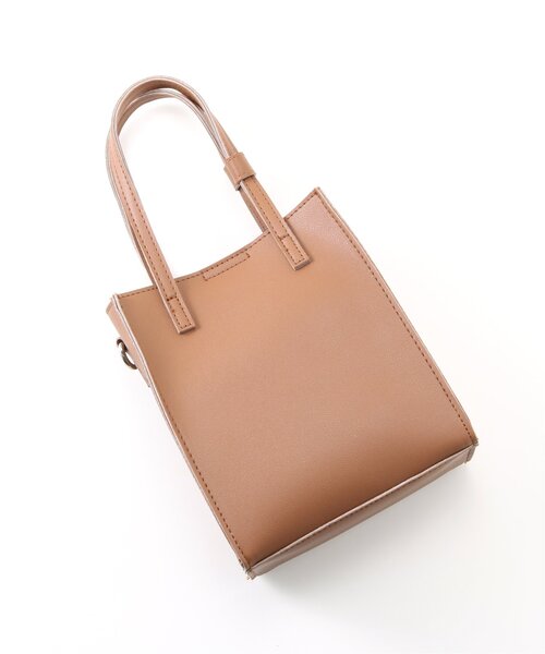 frames RAY CASSIN（フレームスレイカズン）の「スルーハンドルクリアマルチショルダー（ショルダーバッグ・レディース・イエロー/グリーン/ブラウン・FREE）」の19枚目の写真