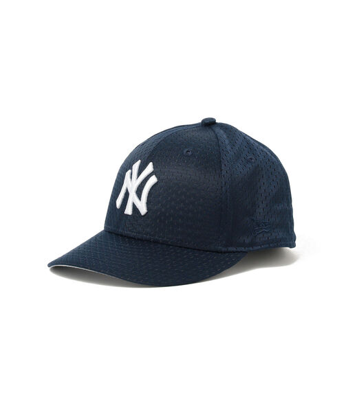 NEW ERA（ニューエラ）の「NEW ERA × BEAMS / 別注 Mesh LP Cap（キャップ・メンズ・ネイビー・7 1/4/7 3/8/7 1/2）」の2枚目の写真