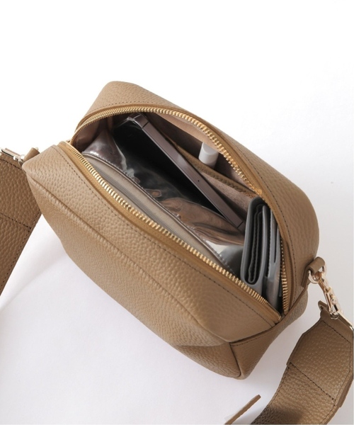 Noble（ノーブル）の「《追加5》【ch!iii】widebelt boston バッグ（ショルダーバッグ・レディース・ホワイト/ブラック/ベージュ系その他/サックスブルー/モスグリーン・FREE）」の18枚目の写真