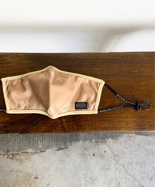 PENDLETON（ペンドルトン）の「ST:PENDLETON SPIDERROCK PRINT MASK ペンドルトン スパイダーロック プリント マスク（マスク・メンズ・チャコールグレー/ベージュ/グレー/オリーブ/タン・FREE）」の13枚目の写真