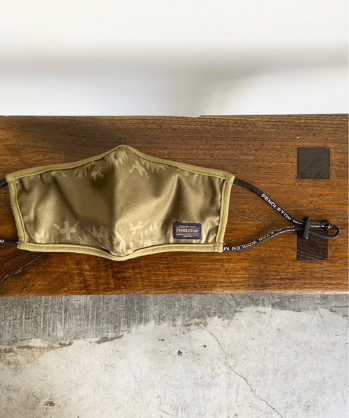 PENDLETON（ペンドルトン）の「ST:PENDLETON SPIDERROCK PRINT MASK ペンドルトン スパイダーロック プリント マスク（マスク・メンズ・チャコールグレー/ベージュ/グレー/オリーブ/タン・FREE）」の15枚目の写真