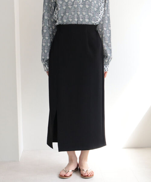 fredy couleur（フレディクルール）の「[新色追加] ダンボール タイトスカート（スカート・レディース・ライトグレー/ブラック/ライトパープル/マスタード・38）」の16枚目の写真