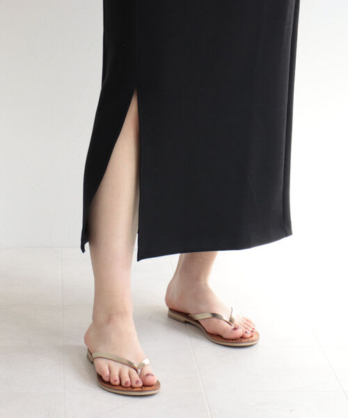 fredy couleur（フレディクルール）の「[新色追加] ダンボール タイトスカート（スカート・レディース・ライトグレー/ブラック/ライトパープル/マスタード・38）」の19枚目の写真