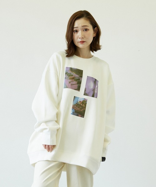 Pledge(プレッジ)の「【pledge】ダンボールポンチPT入りクルー/Nトレーナー(BL)(スウェット・メンズ・ブラック/パープル/ブルー・MEDIUM/LARGE)」の12枚目の写真
